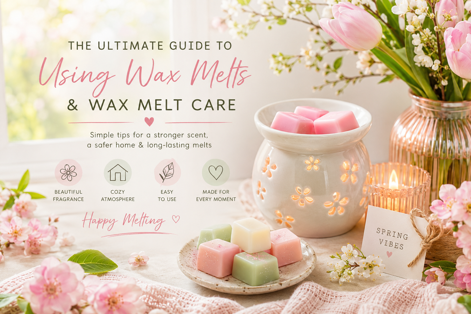 The ultimate guide to using wax melts and wax melt care