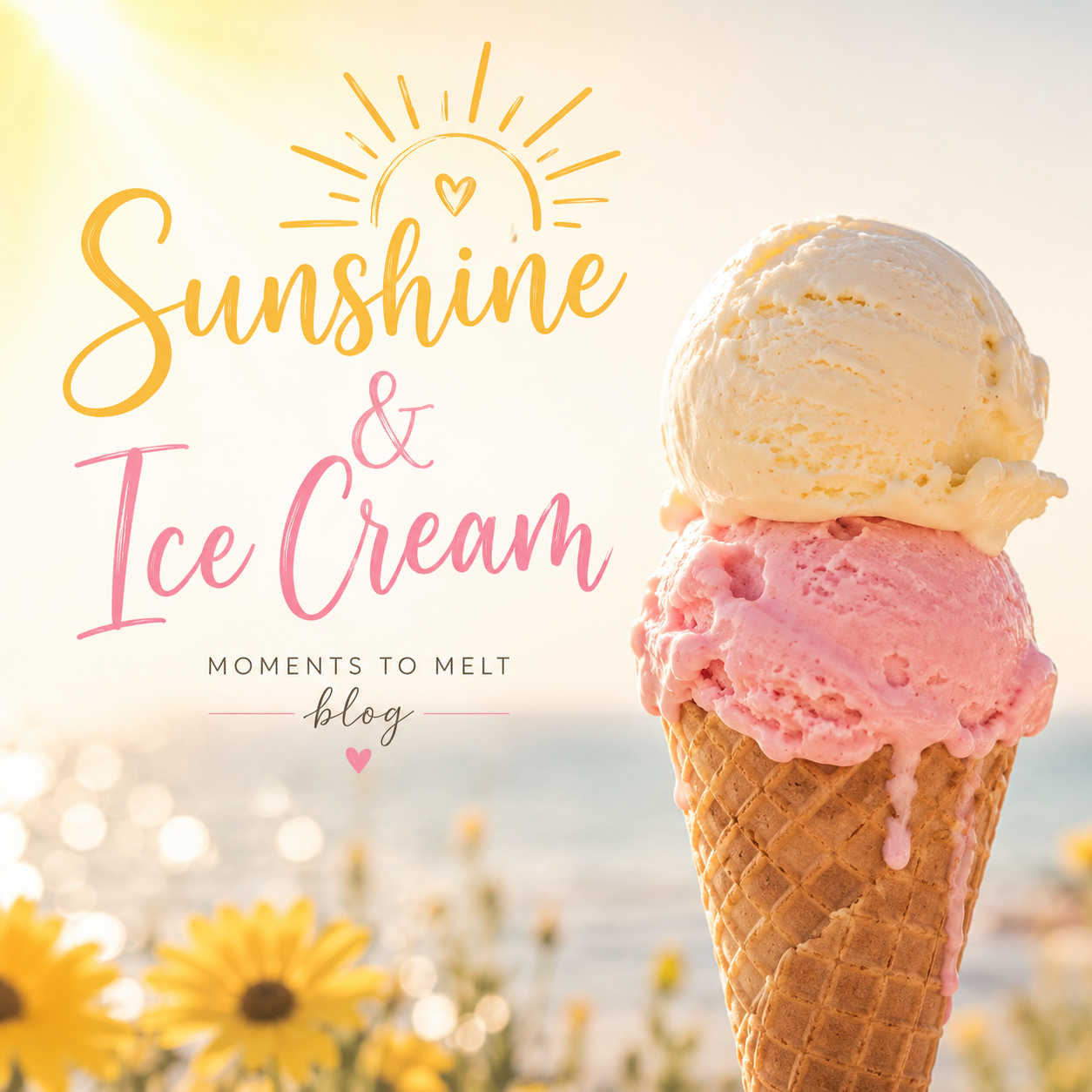 Moments to Melt for: Ice Cream, Sunshine & Barefoot Days