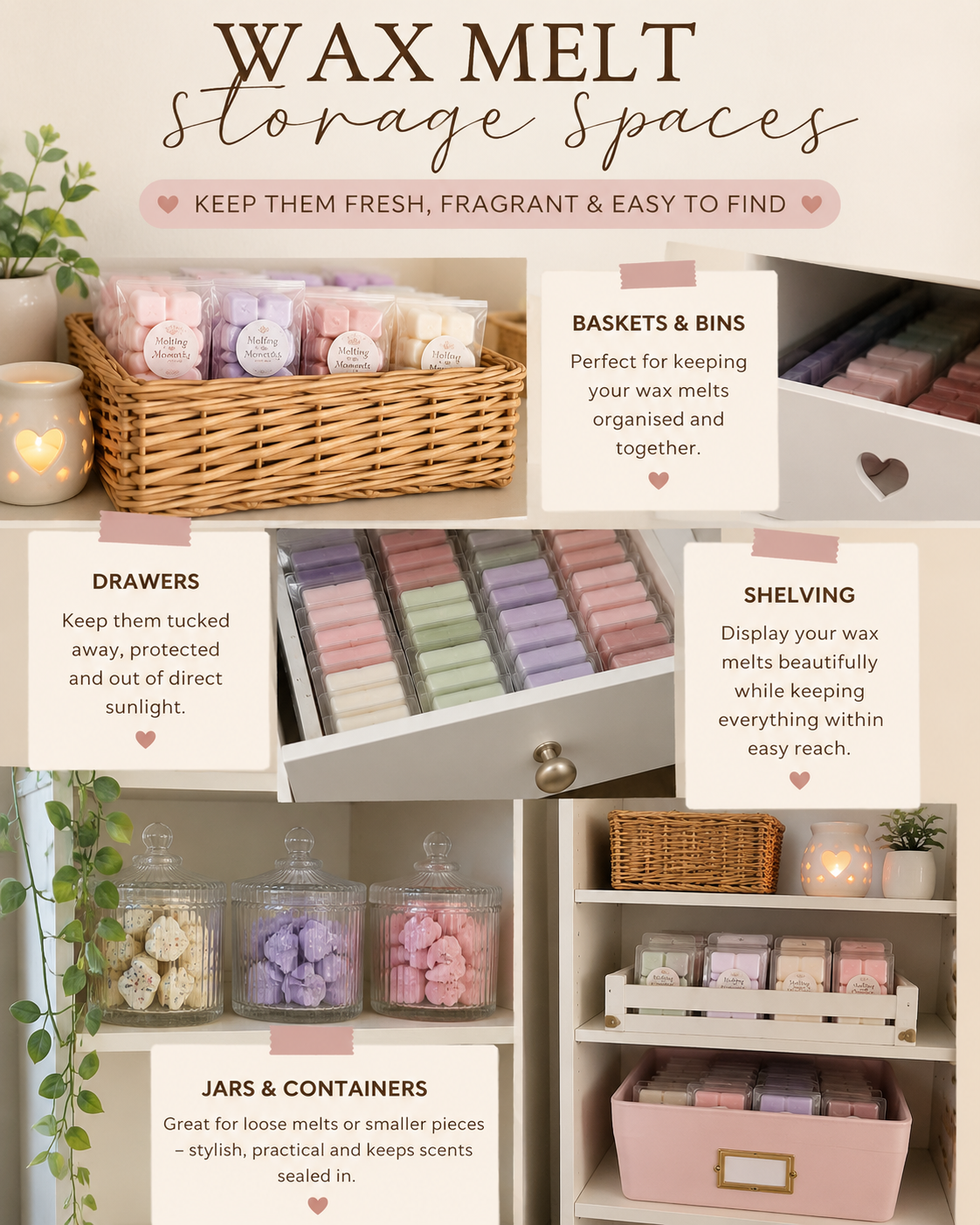 📚 Chapter 19: Wax Melt & Candle Storage Hacks: Keep Your Fragrance at Its Best
