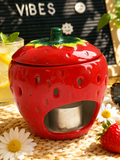 Strawberry wax melt burner