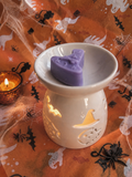 Ceramic Halloween wax melt burner