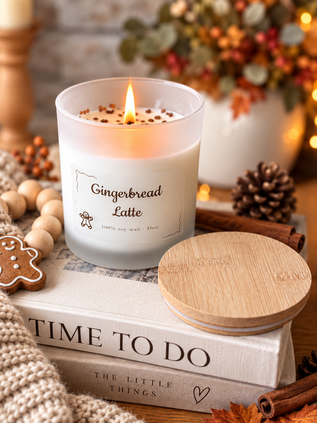 Home Before Dark Candles