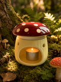 Cute mushroom wax melt burner