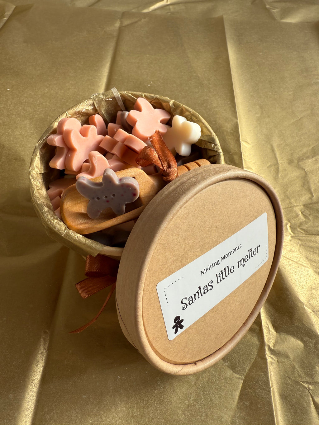 Gingerbread men handmade soy wax melts