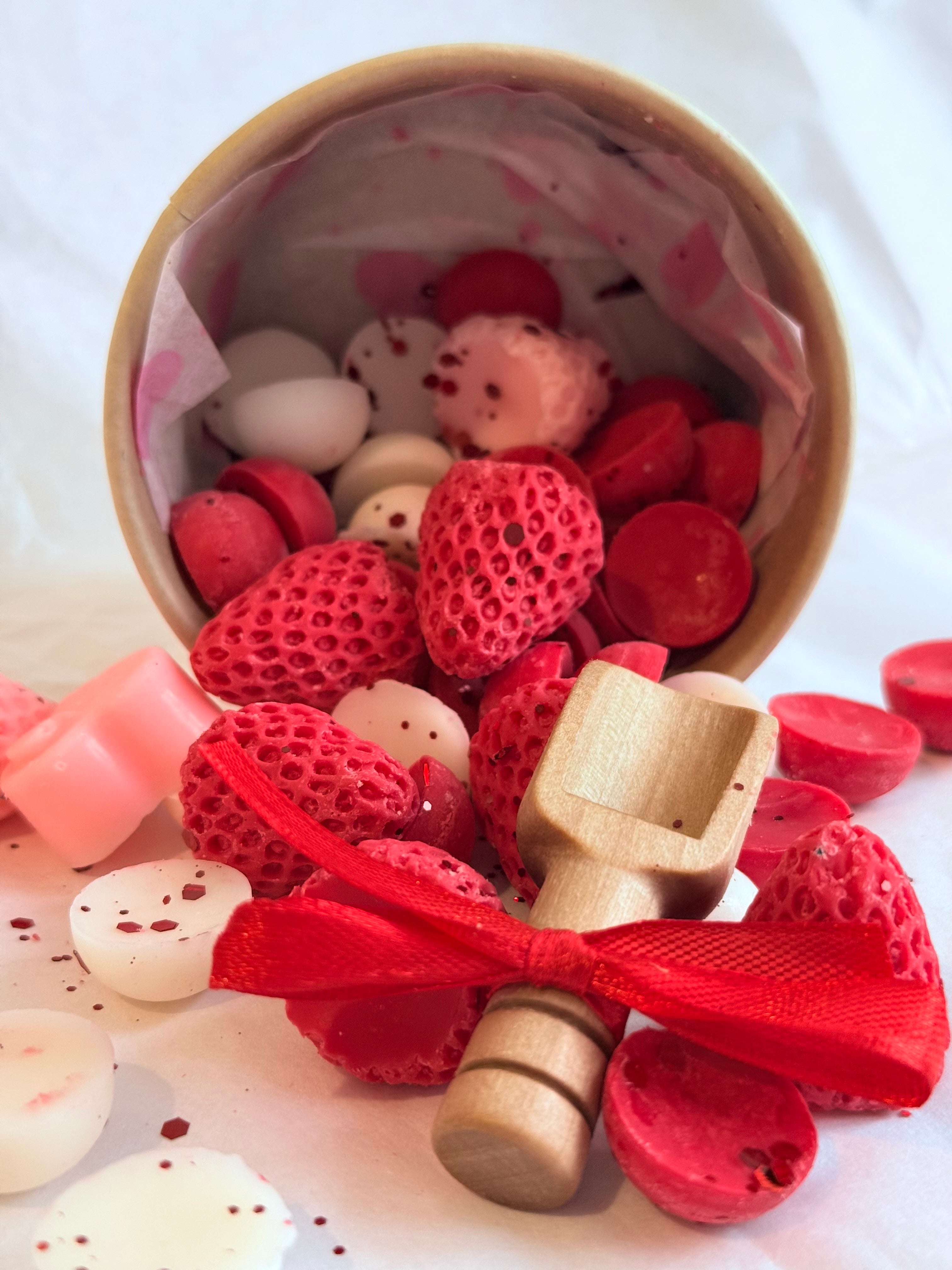 Strawberries and cream wax melts