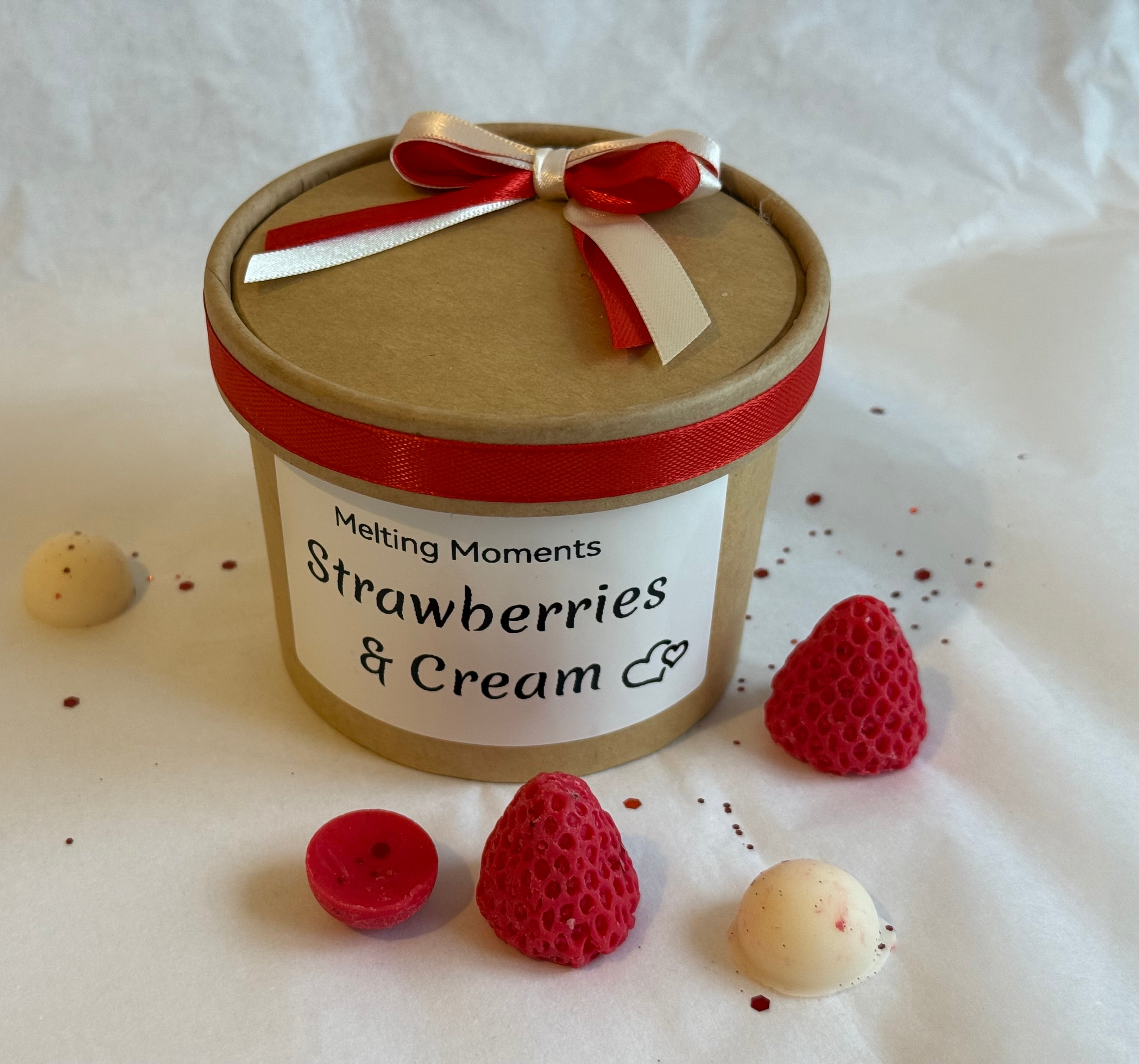Strawberries and cream wax melts