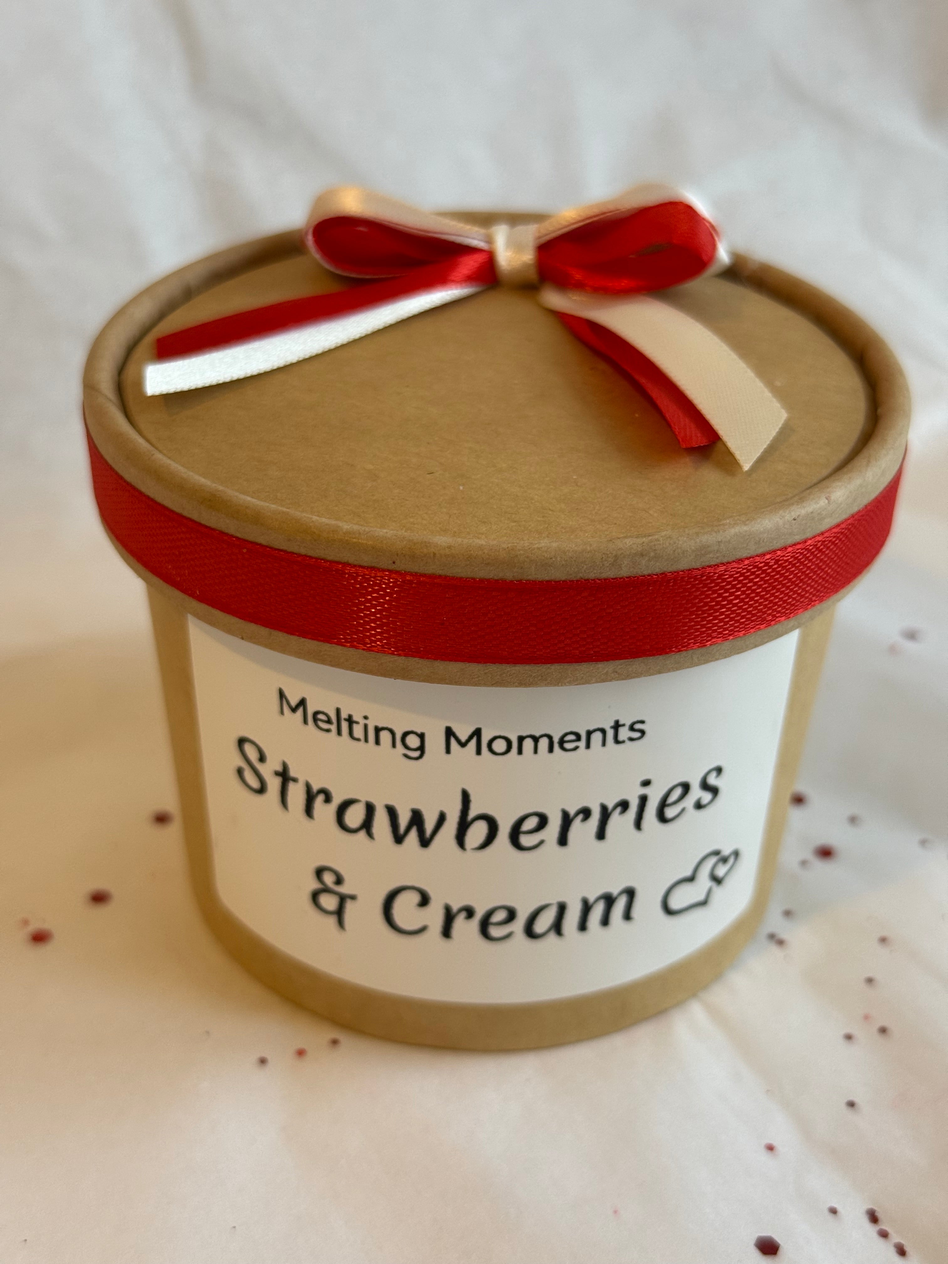 Strawberries and cream wax melts