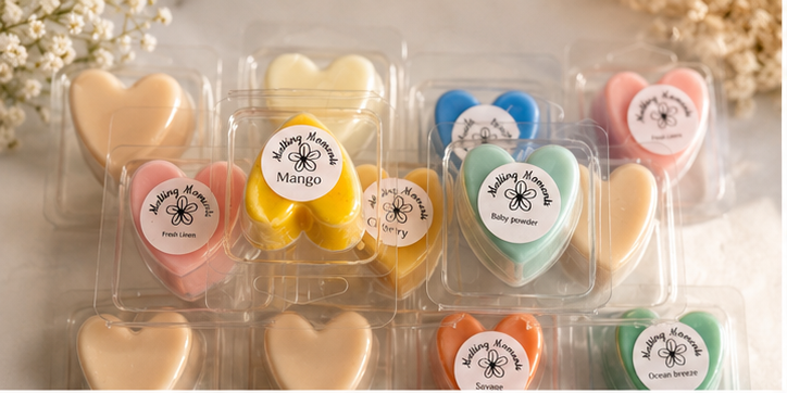 Mini melts, individual wax melts