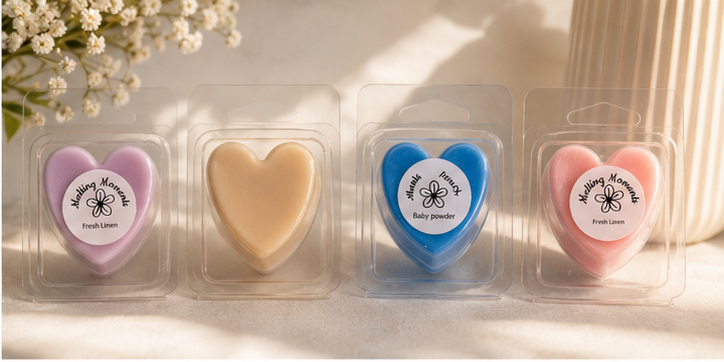 Mini melts, individual wax melts