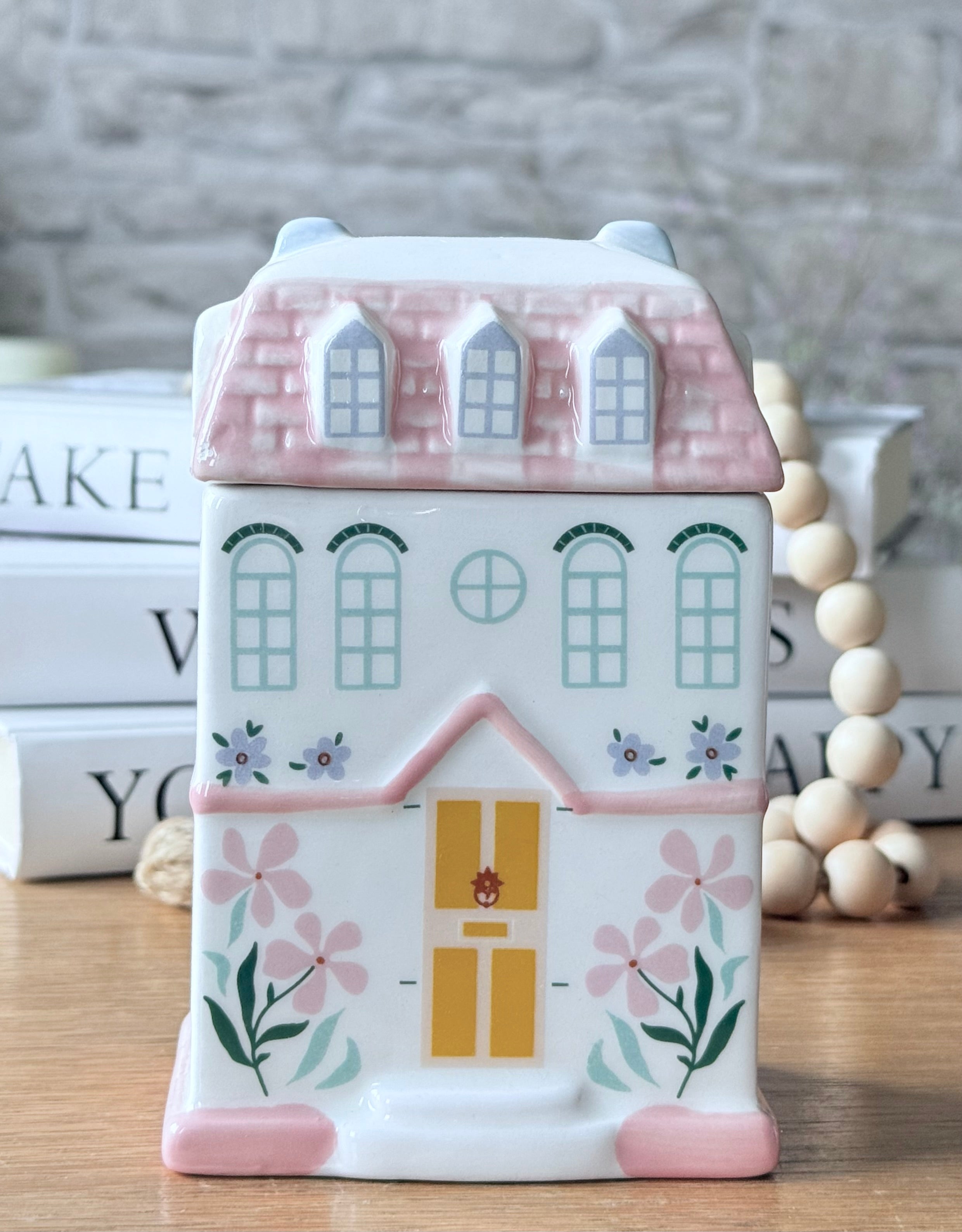 Pastel house wax burner