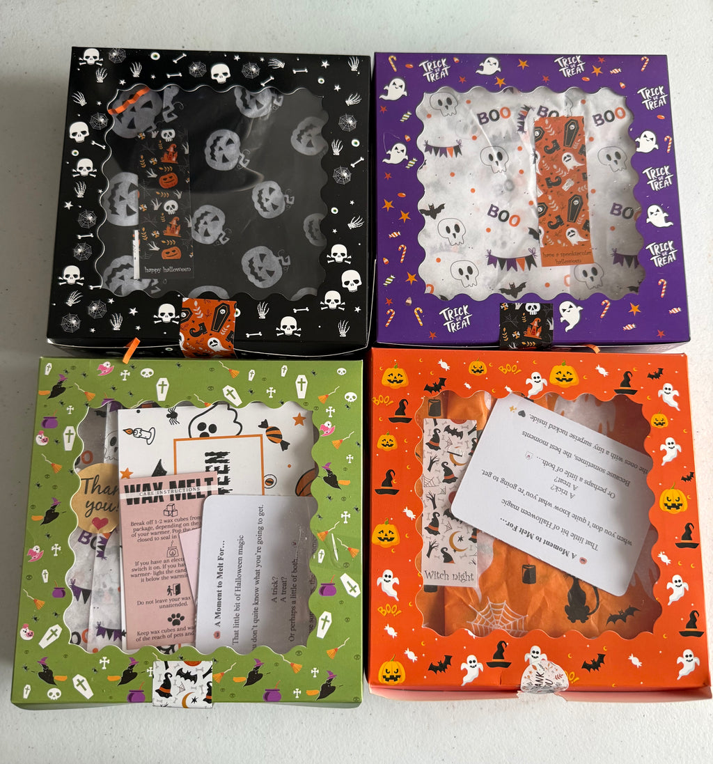 Halloween Trick Or Treat Boxes